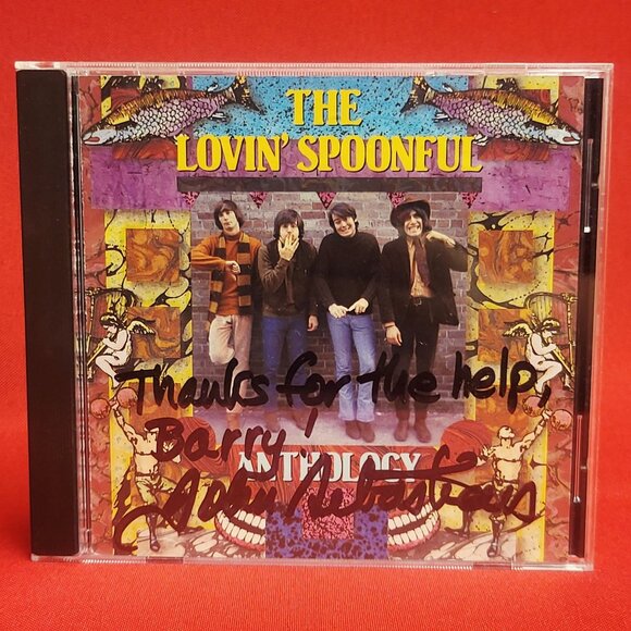 The Lovin' Spoonful Anthology CD 1990 Signed - Picture 1 of 8